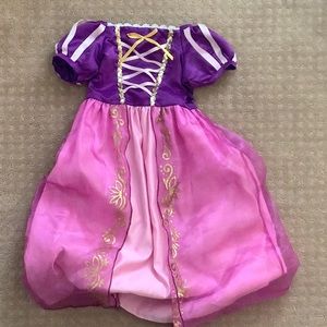 Girl Princess Rapunzel Costume Dress Up Cloth.